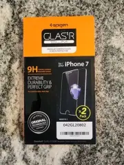 Spigen Glastr Slim Premium Tempered Glass Screen Protectors 2 Pack - iPhone 7