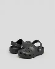 [Crocs] Crocs Toddlers' Classic Clogs Shoes in Black Size 05 05 Black