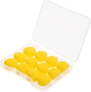 Yardwe Silicone Ear Plugs for Swimming Soundproof Comfortable and Portable 6 Pairs for Swim Ear Protection