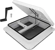 14inch RV Roof Vent, RV Ceiling Ventilation Lid with 45° Opening Angle, Improve Air Circulation, Universal Roof Vent Window Cover for Ventline Jensen Elixir