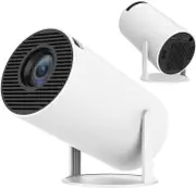 Android Wi-Fi Portable 1280x720P Full HD Smart Projector for Home Theater, Office, and Outdoor Cinema Experience