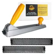 10" Shaver Blade Holder, Adjustable Handle, 1/2 Round & Flat Replacement Blades