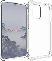 [USTIYA] for Nokia X30 5G Case Clear TPU Four Corners Cover Transparent Soft