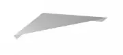 Presale Bradley 7590-Lsd Corner Shelf / Soap Tray - Silver 285Mmx400mmx285mm