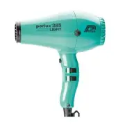 PARLUX 385 LIGHT Hair Dryer Ceramic & Ionic Super Compact Aqua