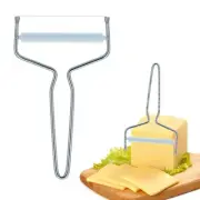 1 Cheese Slicer Stainless Steel Cutter Hand Held Wire Shredder Butter Cutter