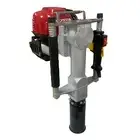 Masterfinish MFPD Heavy Duty 3Hp Honda Petrol Engine Star Picket Post Driver