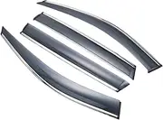Compatible for Lincoln Aviator Second Generation U611 2020 2021 Plastic Exterior Visor Vent Shades Window Sun Rain Guard Deflector 4pcs