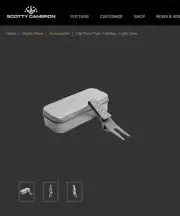 Scotty Cameron Clip Pivot Tool - Holiday Light Gray Snowflake