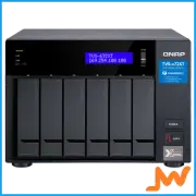 QNAP 6-Bay i3-8100T Quad-Core 8GB SODIMM Tower NAS Supports QTS/QuTS Hero OS