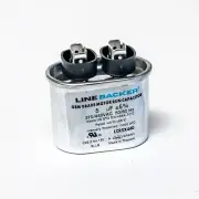 Supco Linebacker LCR5X440 Motor Run Capacitor 5 MFD, 440V, Oval
