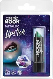 Cosmic Moon Metallic Lipstick, Green, Clamshell - Clamshell