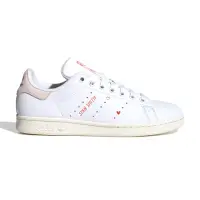 在飛比找momo購物網優惠-【adidas 愛迪達】Stan Smith W 女鞋 白粉