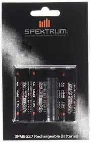 Spektrum SPM9527 RC Remote Control Transmitter 2100mAh NiMH Battery AA 4 Pack