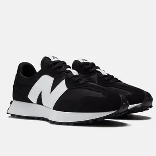 New Balance 紐巴倫 327 男女款 灰白／黑白 MS327CGW／MS327CBW