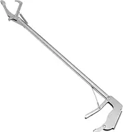 Totority 1Pc Practical Snake Trap Clamp Stainless Steel Folding Catcher Clip with Lock Safe and Useful Tool for Snake Handling and High Reach Tasks Durable Design for