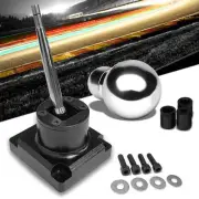 Megan Short Throw Shifter+Chrome Round/ Shift Knob For 93-95 Mazda RX-7 FD35 MT (for: Mazda)