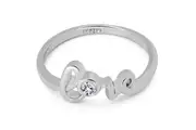 Young Love Ring Embellished With SWAROVSKI Crystals