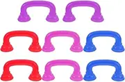 FUNNETOYU Educational Boys and Girls' Phone 8pcs Early Learning Toys Reading Whisper Phone Auditory Feedback Safe Plastic Construction