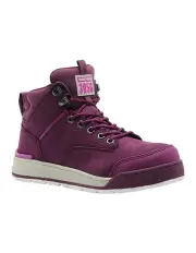 [Hard Yakka] 3056 Safety Lace Steel Cap Boot in Shiraz