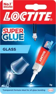 Glass Bond, Quality Glass Glue, Instant Super Glue Glass, Easy to Use and Durab