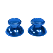 Pair of PS5 3D Rocker Metal Aluminum Caps Dual Sense Controller Blue