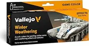 Vallejo Model Color Set 70263 Winter Weathering by Chema cabrero (8x18ml)