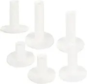 VICASKY Silicone Golf Tee Holder 6 Pack for Practice Sturdy Golfing Accessory Ball Holder for Enhance Flight Path Control