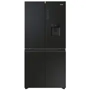 Haier 508 Litre Quad Door Refrigerator - Black