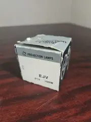 GE Projector Lamp Bulb EJV 150W 21V Quartzline New Old Stock