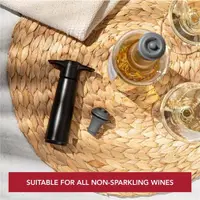 在飛比找ETMall東森購物網優惠-荷蘭Vacu Vin標準紅酒塞套裝 葡萄酒真空塞 真空器 瓶
