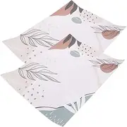Protective Laptop Skin 15 Inch Vinyl Sticker Leaf Pattern Decal Pc Cover Scratch Resistance