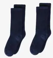 Jefferies Socks L10824 Kids Seamless Sport Half Cushion Crew 3 Pack Socks Size M