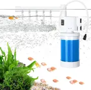 Aquarium Filter with Aeration System Fish Tank Filter Submersible Internal Filte