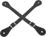 DINHEAROM 2pcs Horse Riding Spur Straps Boot Straps for Comfortable Riding Outdoor Horse Equipment Stylish Design