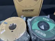 Lot of 3 Overture(1.75mm)-Poly Maker(1.75mm)-E-Sun(1.75mm) 3D Printer Filament
