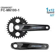 FC-M6100-1 FC-M6120-1 MTB Crankset 1x12-Speed Original Parts or With Chainring