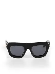 Black Browline Tinted Sunglasses