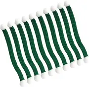 MOLUCKFU 10 Pack Christmas Decor Scarves Mini Knit Bottle Scarves for Decorations Festive Friends/Family