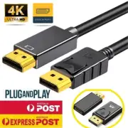 Displayport to HDMI adapter Cable Male to Female HD 4K 60Hz Adapter Display Au