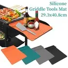 Sleek and Stylish Storage Solution Griddle Tools Mat for BBQ Enthusiasts