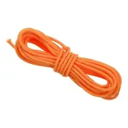 Archery D Loop Rope 10 FT, Bow String Release Nock Wire Nocking Loop, Orange