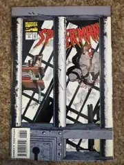 Spider-Man (Marvel, 1990) #57 Die-cut Spidey behind bars cover… NM-,9.2