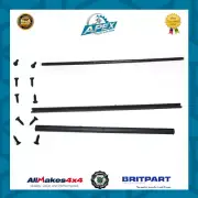 FRONT DOOR TOP SLIDING WINDOW CHANNEL SET FOR LAND ROVER SERIES 2 2A 3- 347488BP