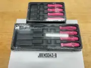 Snap-on Tools USA NEW PINK 8pc Mini Hard Handle Short & Long Pick Sets
