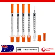 DAWNFLOWER U-100 29G 1ml/cc Lab Syringes 1/2-Inch (13mm), Individually Wrapped