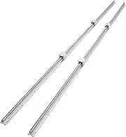 VEVOR Linear Guide Rail Set, SBR20-1800mm, 2 PCS 1800 mm SBR20 Guide Rails and 4 PCS SBR20UU Slide Blocks, Linear Rails and Bearings Kit for Automated Machines DIY Project CNC Router Machines