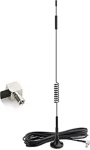 4G LTE Antenna TS9 Aerial 7Dbi Gain TS9 Male Adapter Magnetic Base Aerial with 300cm 9.84ft TS9 Extension Cable for Vodafone Huawei B618 E8372 E5786 E5785 E5375 Hotspot USB Modem