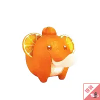 在飛比找蝦皮商城優惠-動物星球x朵朵窩 果物精靈 日本插畫師朋吉 橙象