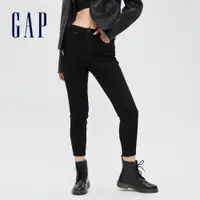 在飛比找蝦皮商城優惠-Gap 女裝 簡約素色緊身牛仔褲-黑色(619230)